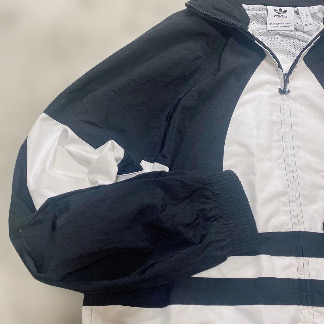 アディダス オリジナルス ビッグトレフォイル ナイロンセットアップ　黒（ L）