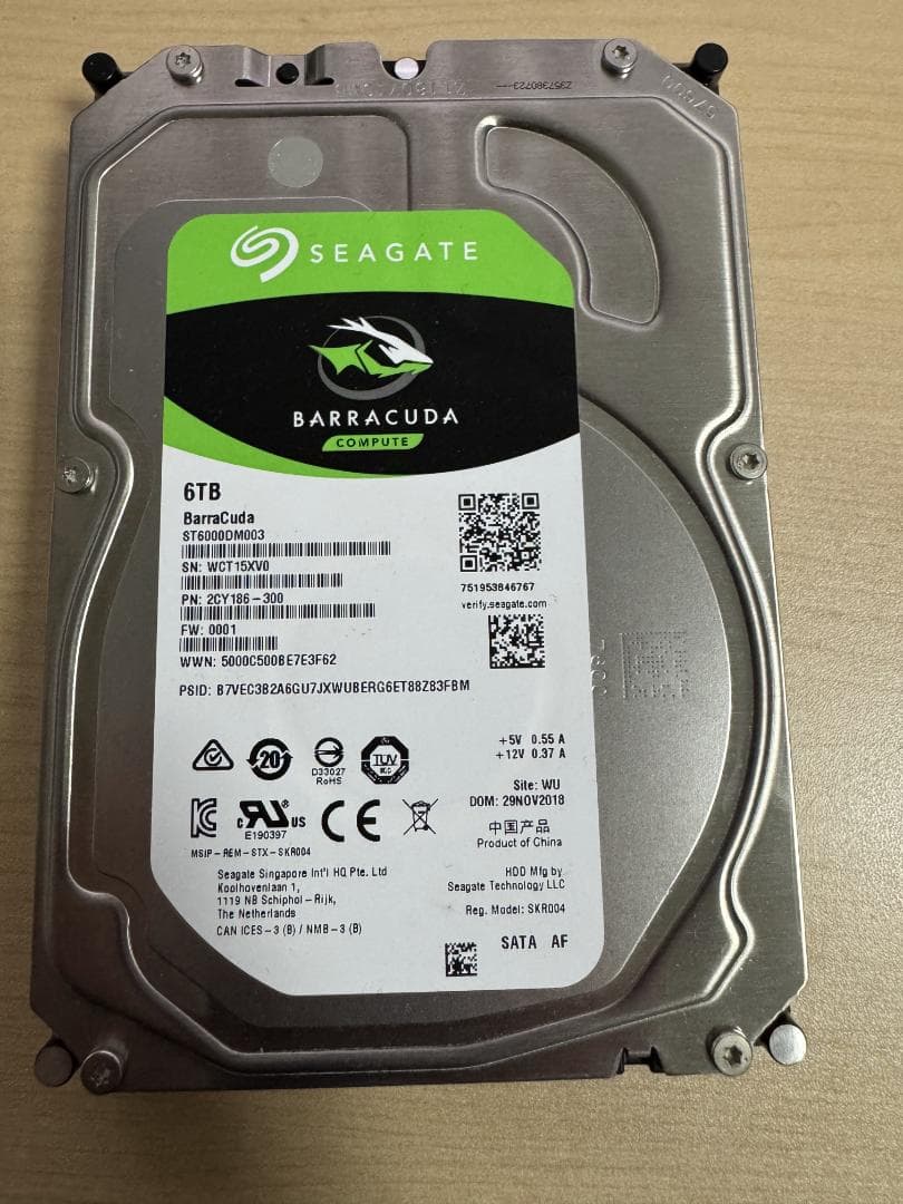 テ*️様 【訳アリ】Seagate HDD 6TB