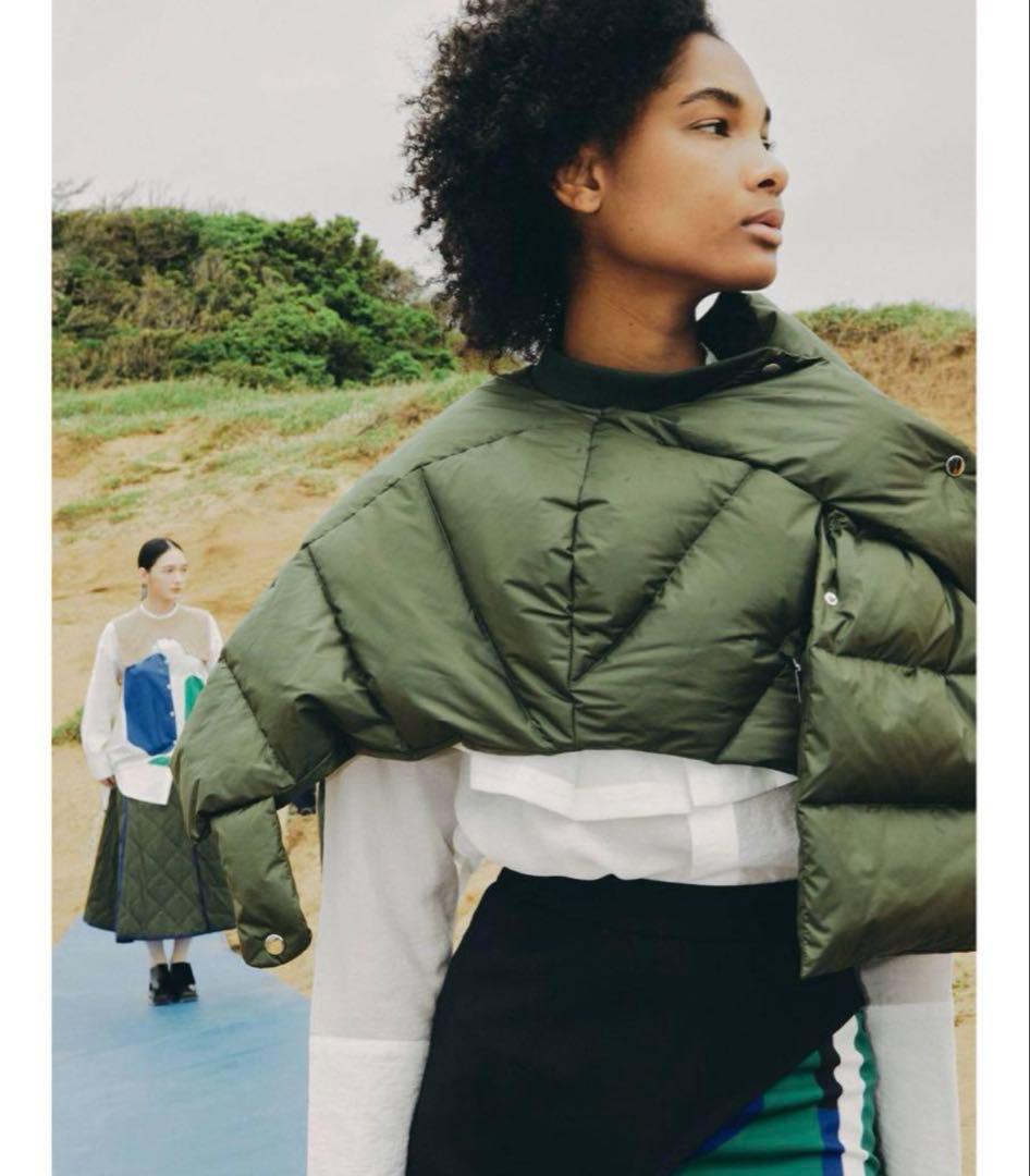 新品　UN3D ダウンベスト　アンスリード　 ショートベスト　ベスト　カーキ