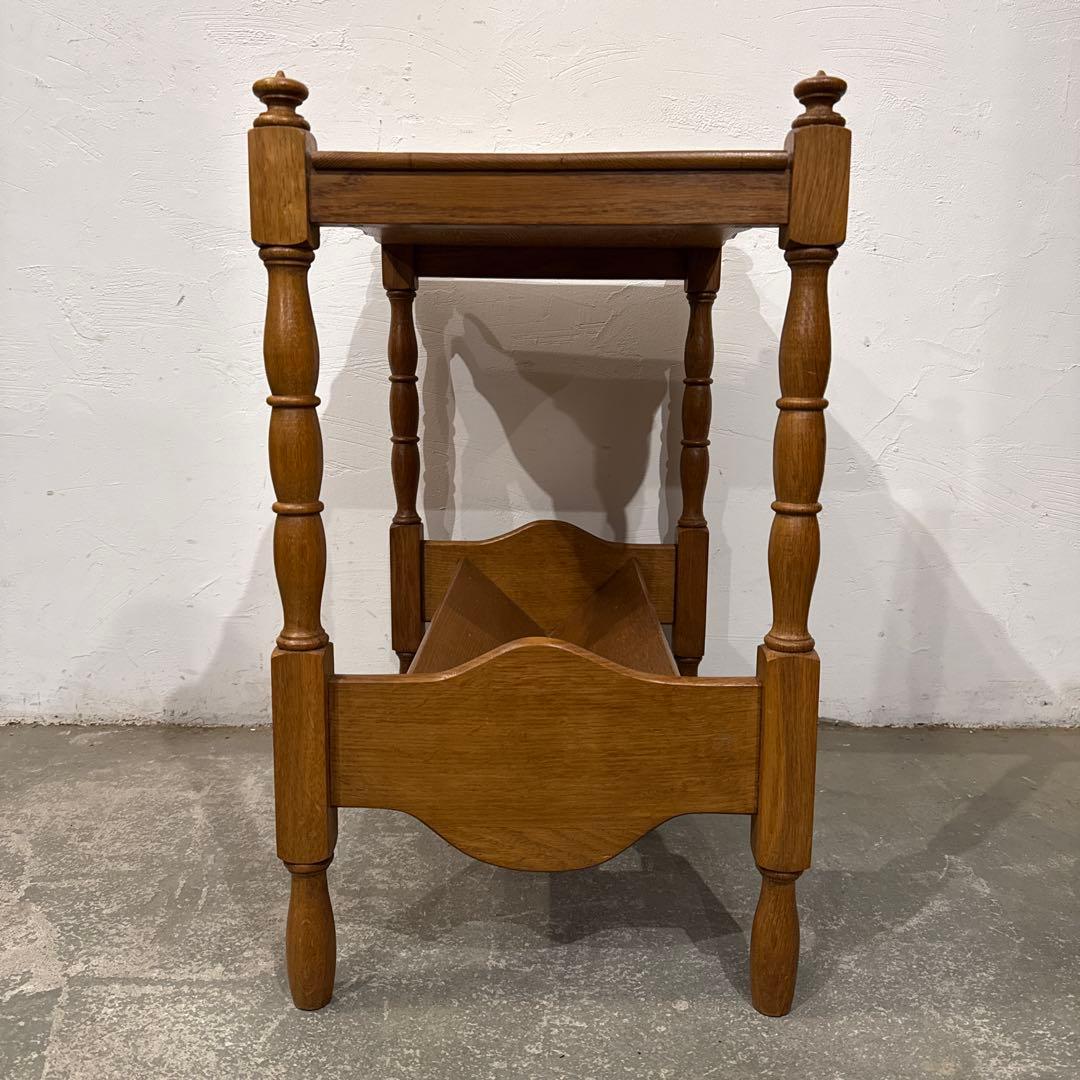 ヴィンテージ　サイドテーブル　マガジンラック