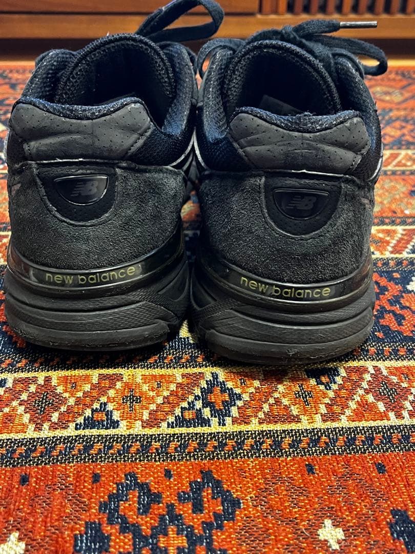 Newbalance 990v4 トリプルブラック　26.5センチ