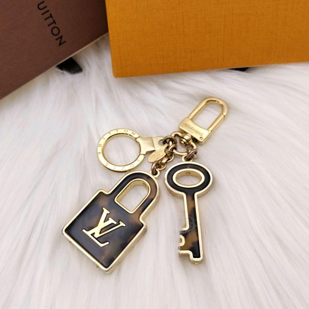 極美品✨ポルトクレコンフィダンス ルイヴィトンキーホルダー チャームゴールド