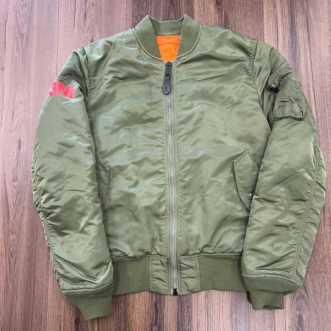 ALPHA MA-1 フライト　ジャケット ブルゾン　ミリタリー　日本限定