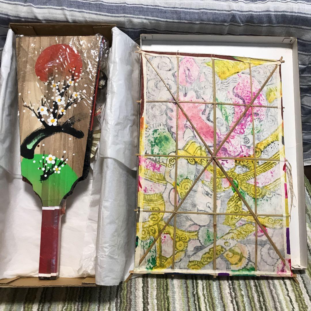 羽子板と凧 お正月