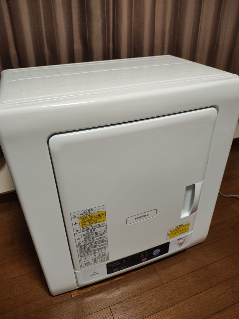 【美品】日立衣類乾燥機 DE-N40WX【匿名配送】