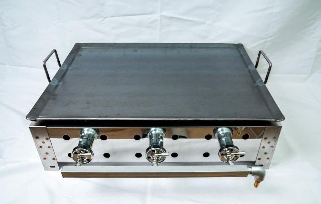 ★４日以内に発送★極厚な６ミリ 鉄板焼きグリラー プロパンガス 新品 送料無料