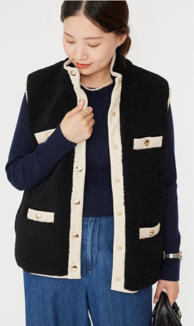 piyo　IENA/イエナ　WEILL/ヴェイユ Veste ボアベスト