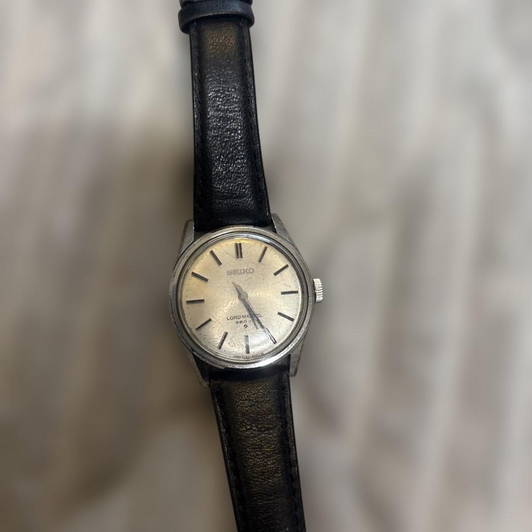 SEIKO LORD MATIC 36000 自動巻き時計