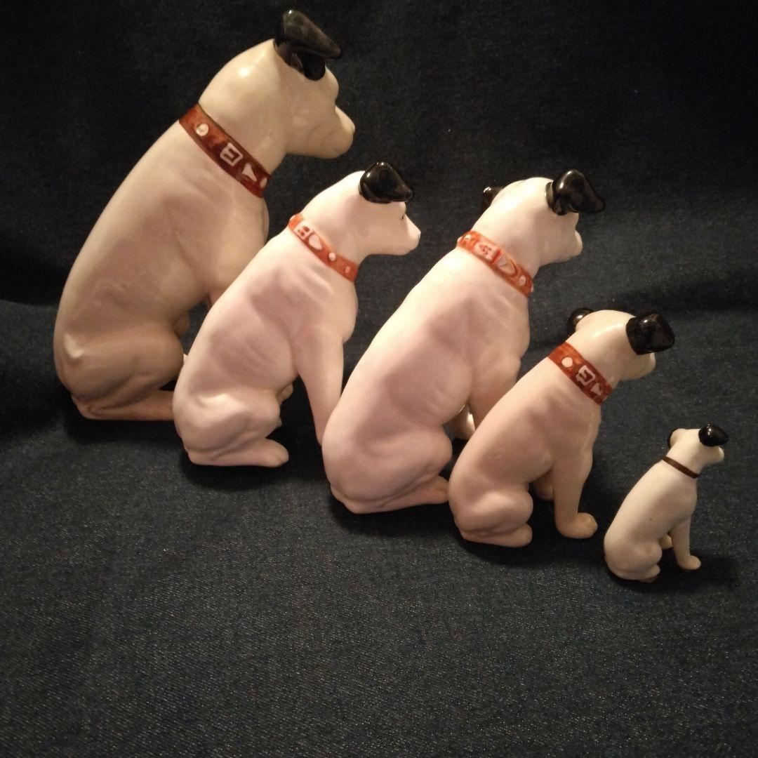 昭和レトロ　ビクター犬　セット　ビンテージ　置物　ステレオ