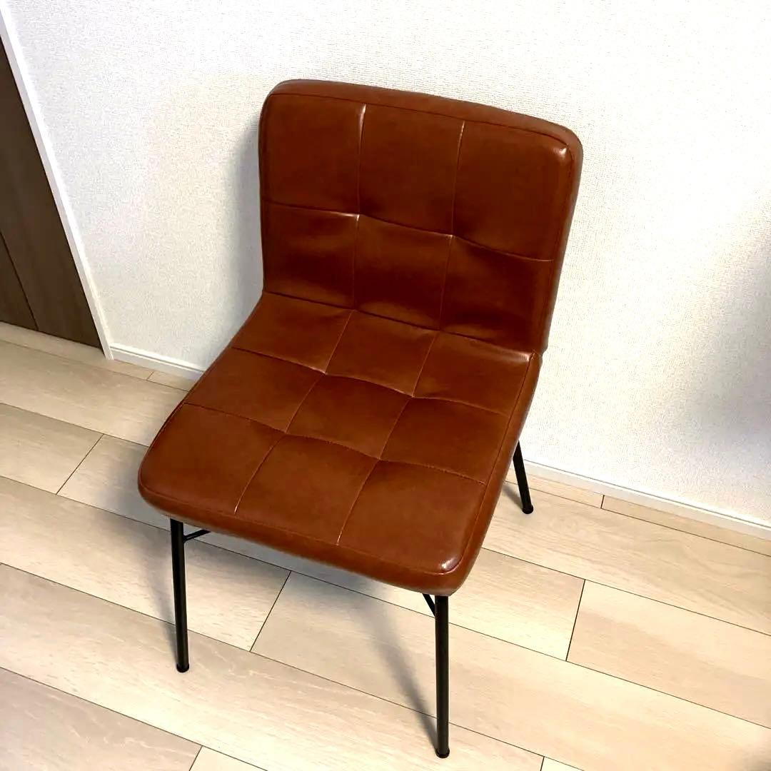 niko and ... ブラウンチェア 背もたれ付き