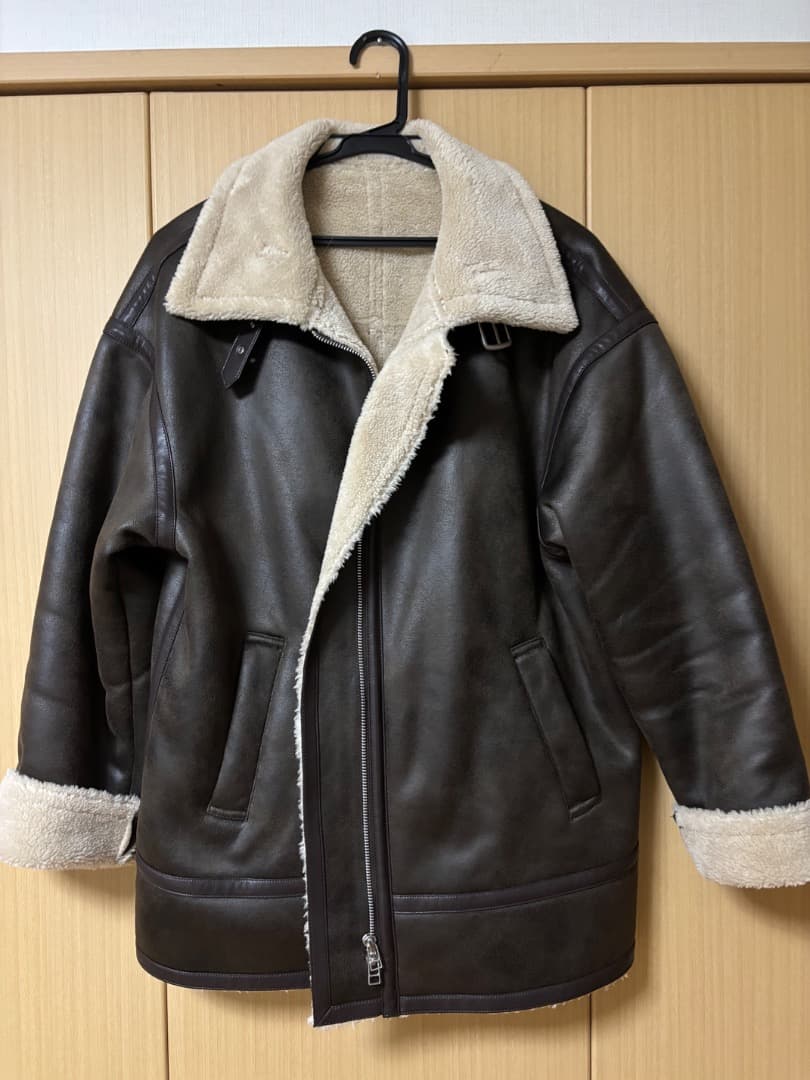 LEPSIM B3ボアジャケット　ブラウン