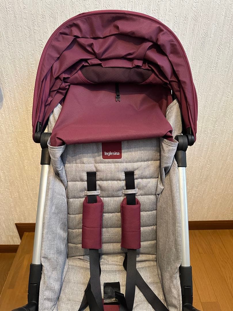 イングリッシーナ ベビーカー クイッド 取扱説明書とベビーカー収納袋付き