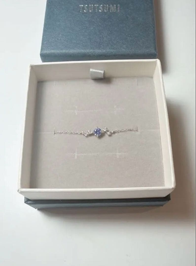 【購入証明書付き】ツツミ TSUTSUMI タンザナイト ブレスレット