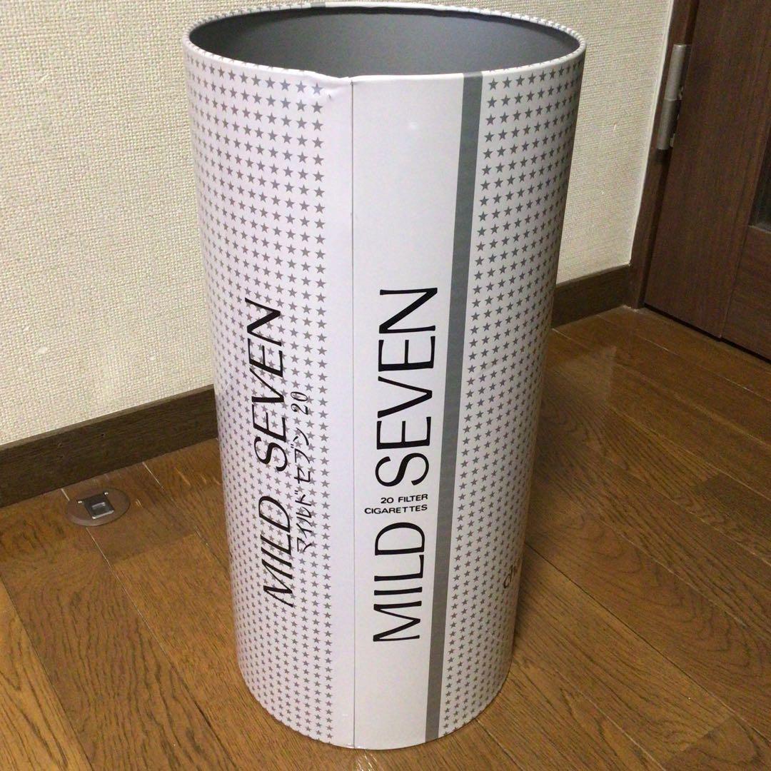 昭和レトロ マイルドセブン ゴミ箱　MILD SEVEN レア 希少 ゴミ箱