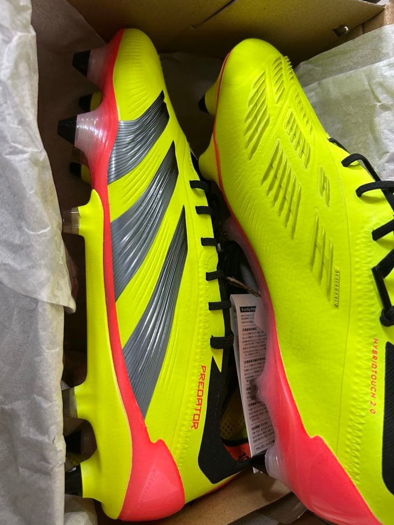 新品　国内未発売　支給品　アディダス　プレデター ELITE L SG 25cm