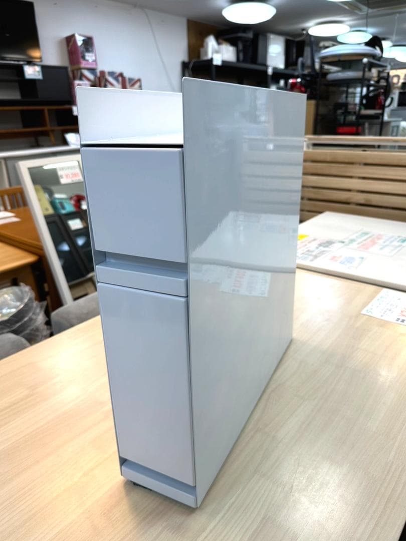 ♪新品未使用♪隠せる調味料ラック タワー ２段 ホワイト♪