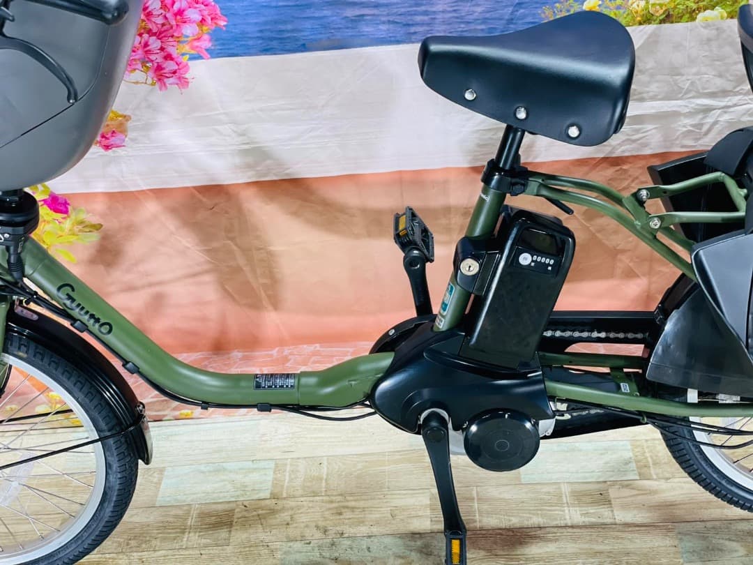 超ハイクラス！　高年式2022モデル⭐️　ギュットクルーム子供乗せ電動Y2622