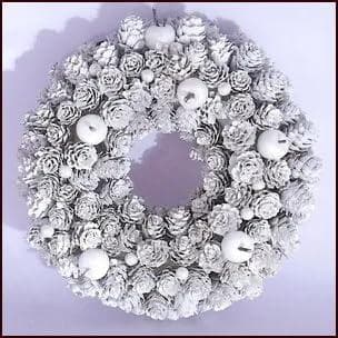 オリジナル♬ ホワイトパール リース☆