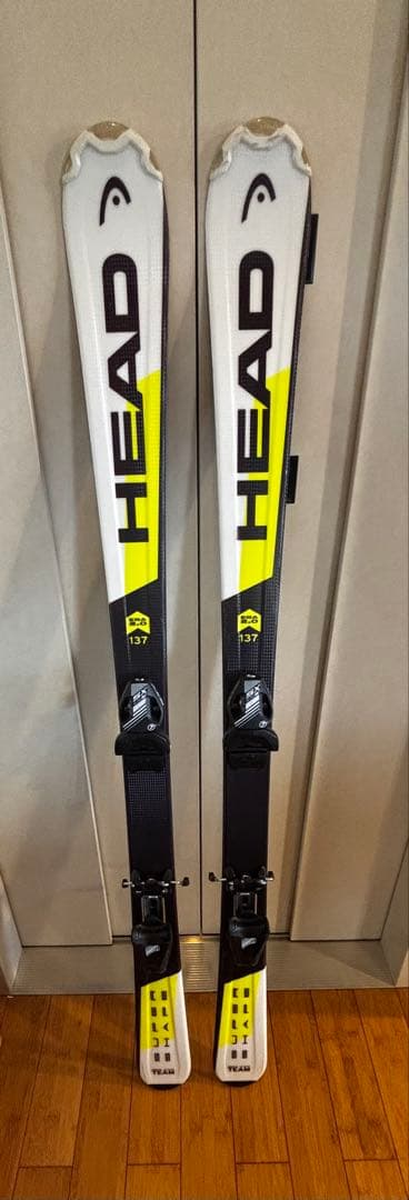 HEAD TEAM SUPERSHAPE スキー板 137 ブーツセットも可能