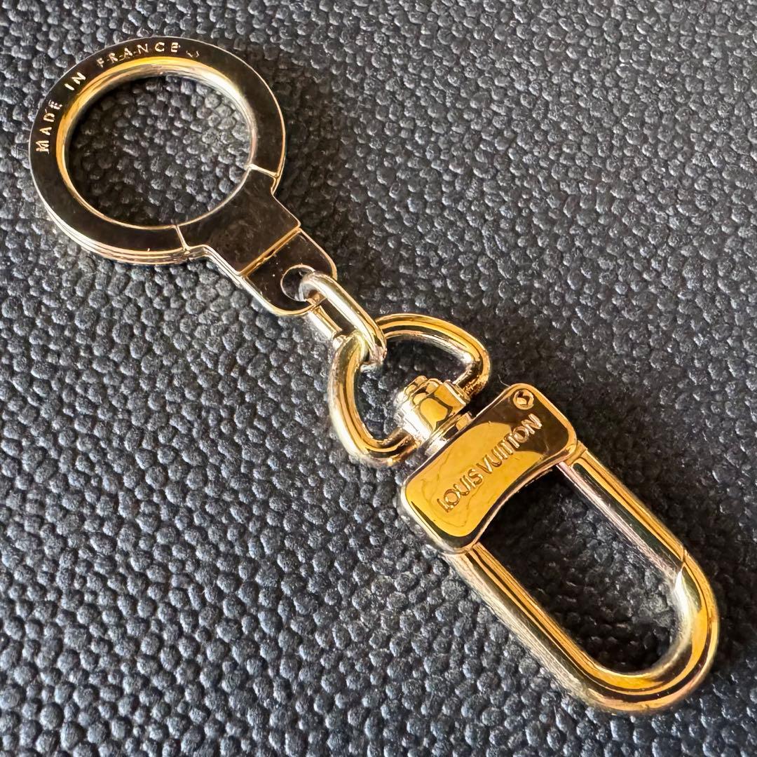 LOUIS VUITTON ゴールド アノクレ キーホルダー キーリング 極美品