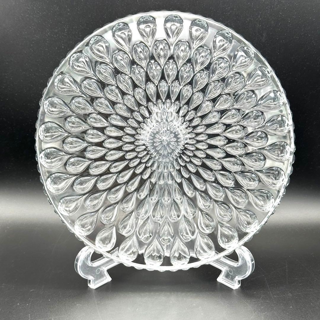 Baccarat オールドバカラ グートプレート クリスタル 22.5cm