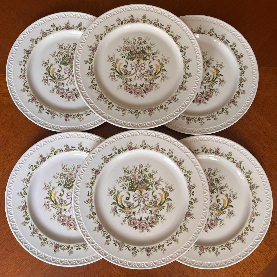 【レア美品】ビレロイ＆ボッホ★トリアノン★デザート皿　6枚