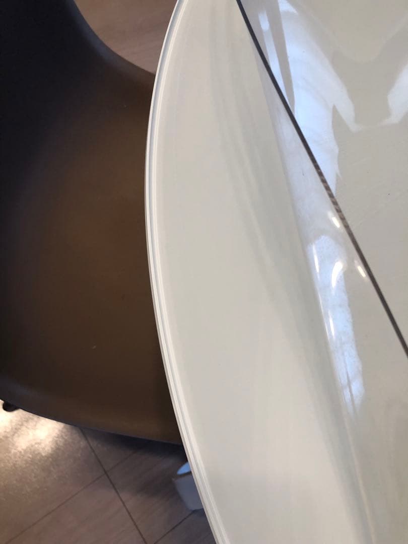 ※引き取り 円形ダイニングテーブル＋イームズ チェア4脚セット★ダイニングセット