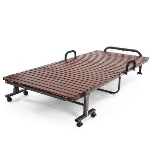 折りたたみベッド すのこベッド パイプベッド 桐すのこ