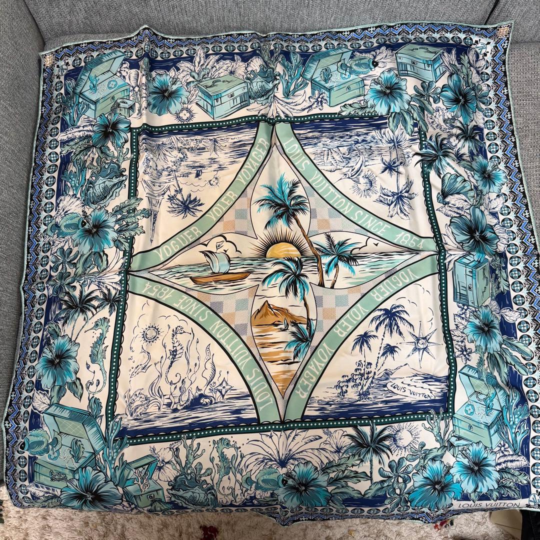 正方形スカーフ3種セット　ヴィトン、ロンシャン