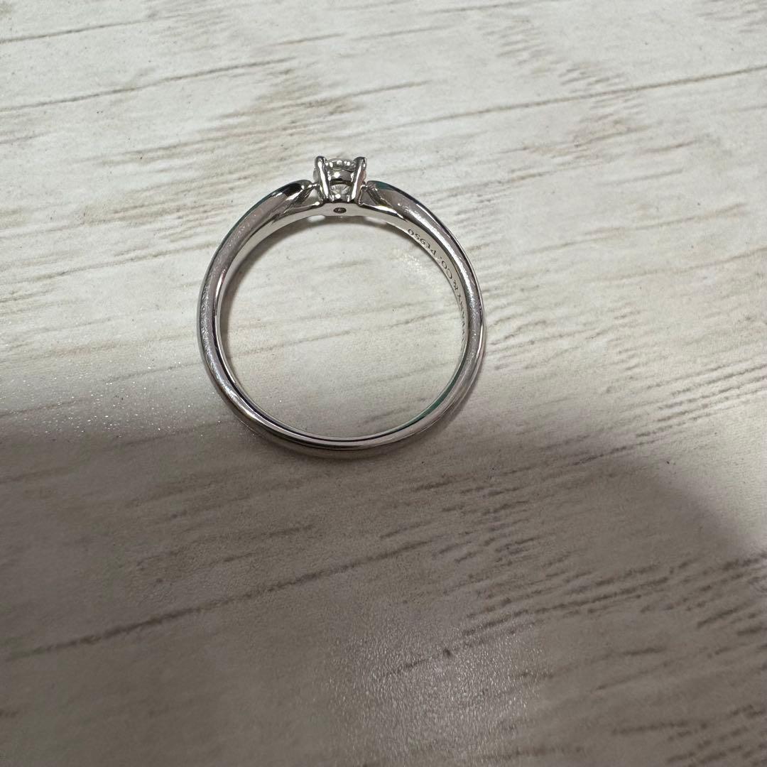 美品✨ティファニー Tiffany プラチナ pt950 ハーモニー リング