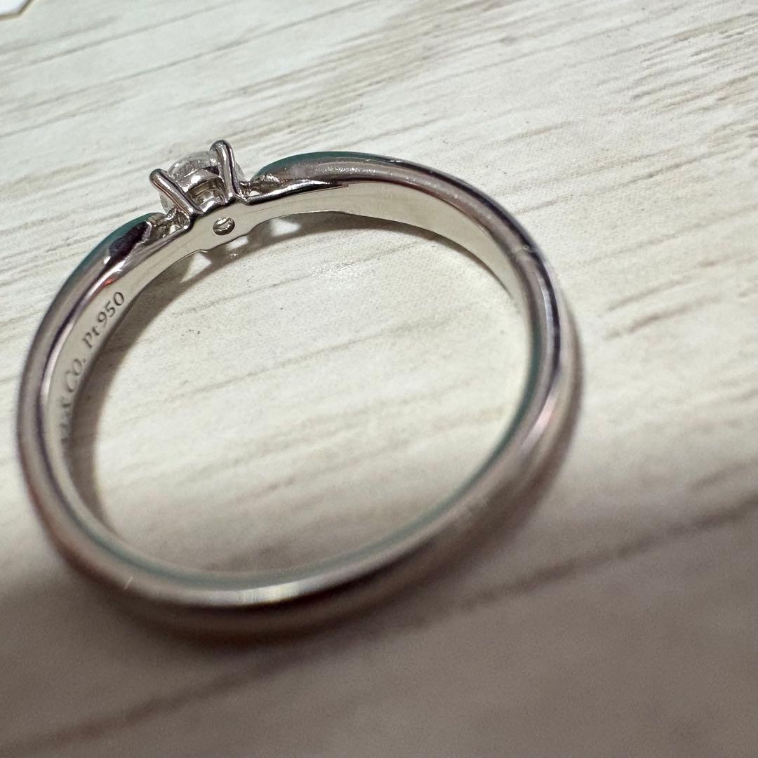 美品✨ティファニー Tiffany プラチナ pt950 ハーモニー リング