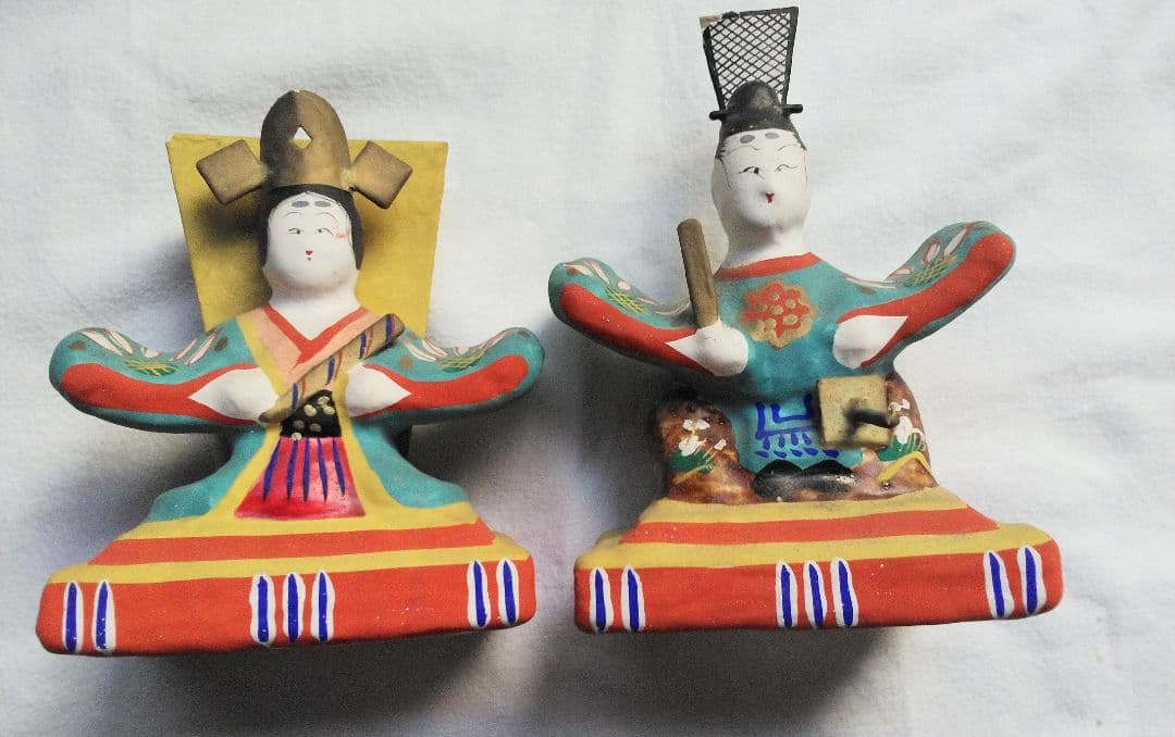 郷土民芸品【雛人形】男雛・女雛２点セット！