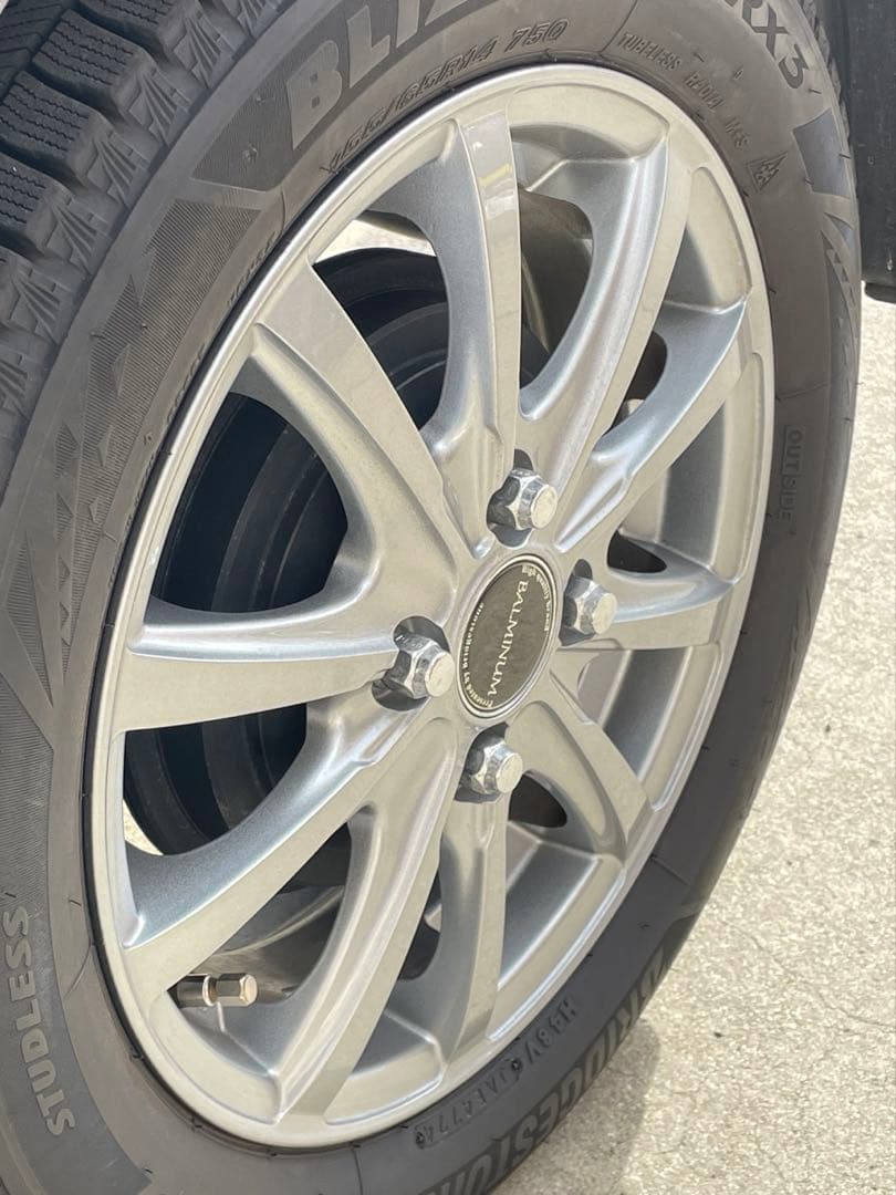 155/65R14 Nボックス　スタッドレスタイヤ　2024年製　4個セット