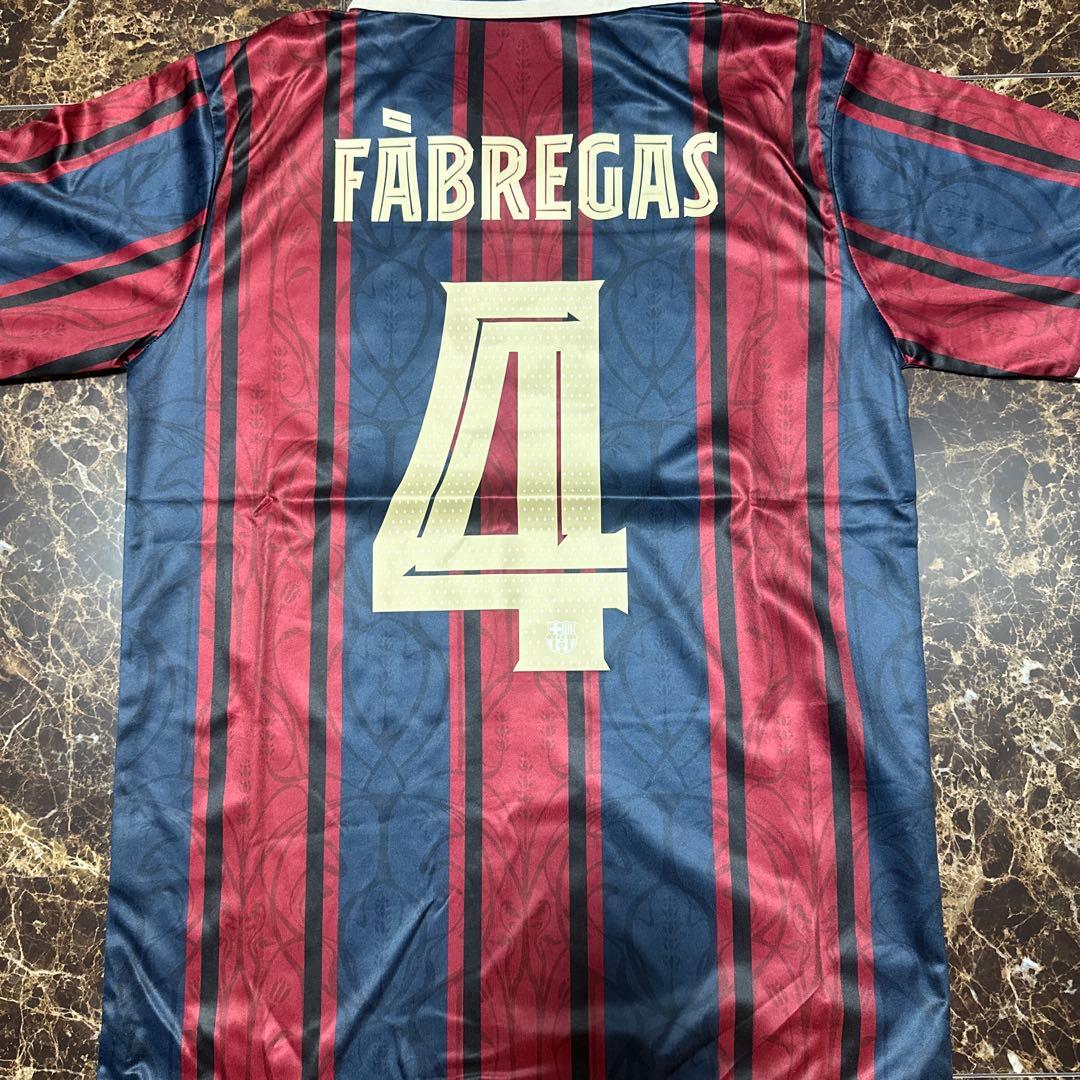 ス*ズ様 【新品タグ付き】FCバルセロナ125周年記念ユニフォームファブレガス限
