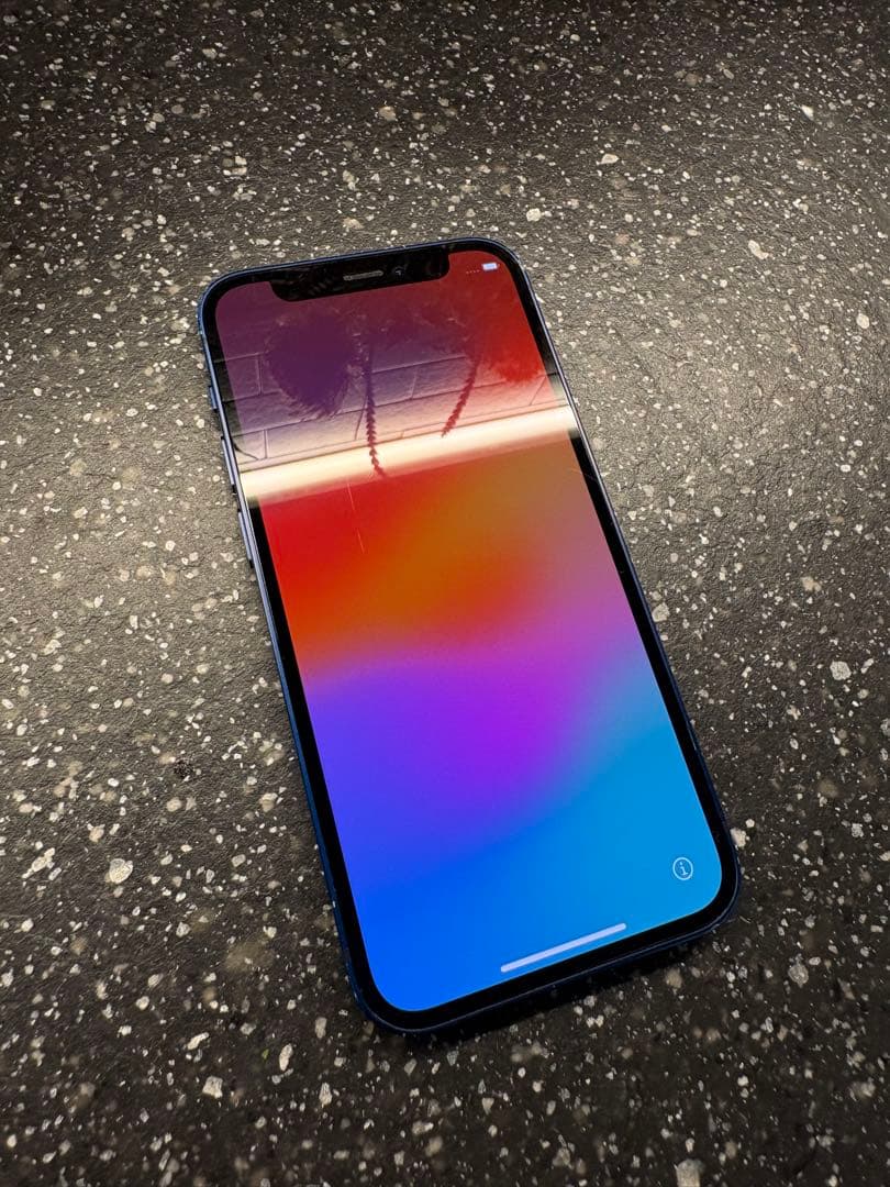 iPhone 12 【ブルー、128GB、正常稼働確認済】