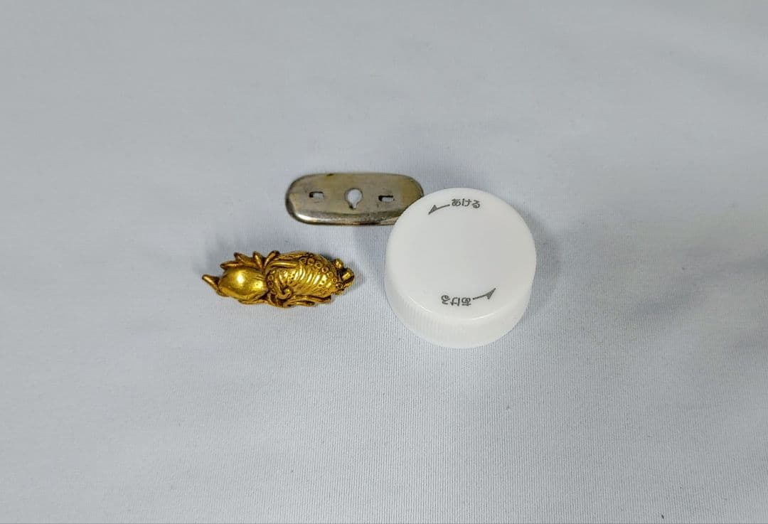 金無垢 鮑前金具