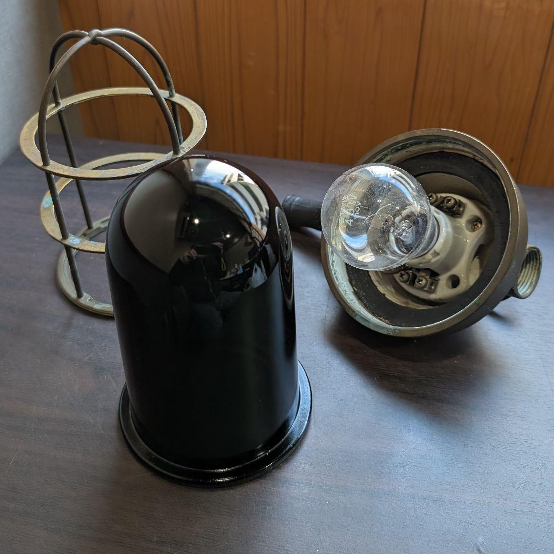 ​【希少】船舶位置灯 グリーン ヴィンテージ 日本船舶用灯 船舶電装 真鍮製
