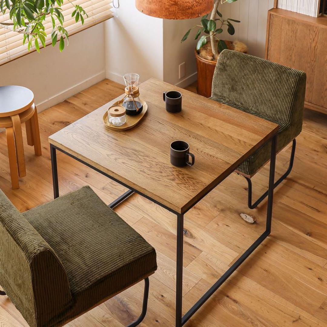 Re:CENO 80ダイニングテーブル WIRY/ブラウン