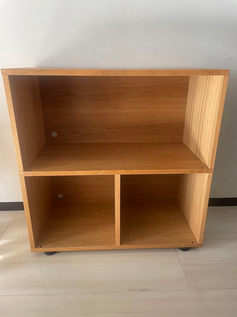無印良品　木製シェルフ（オーク）