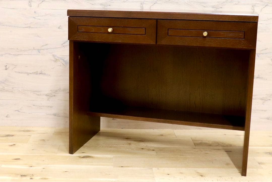 GMHH512○府中家具 IDC大塚家具 高橋工芸 オーク材 エグゼクティブデ