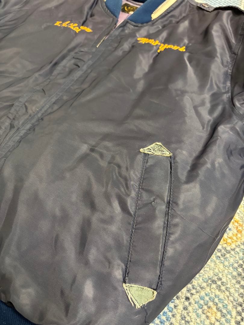 70s Korea jacket ツアー コリジャン スーベニア 韓国