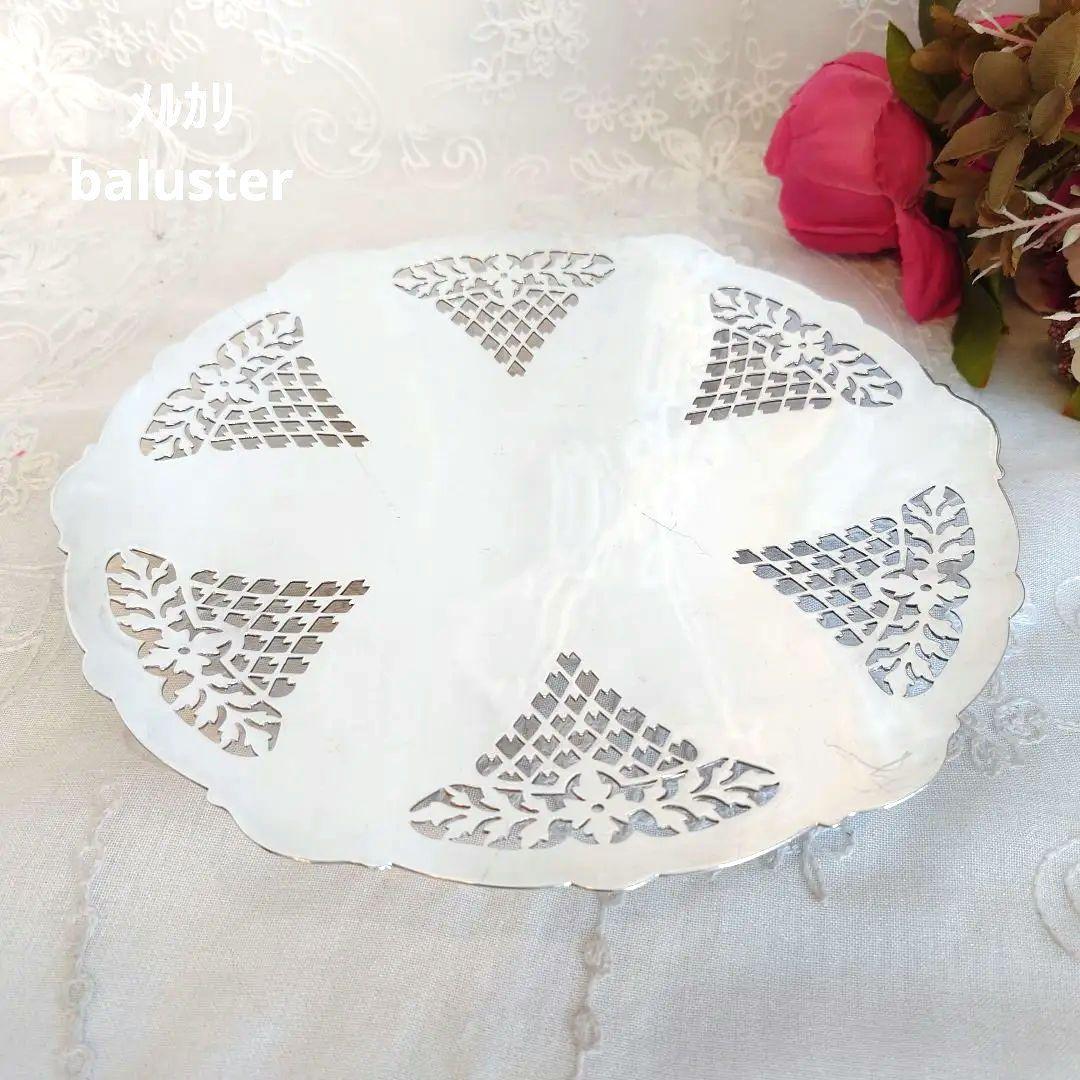 マッピン ウエッブmappin＆webb ケーキスタンド　シルバー　コンポティエ