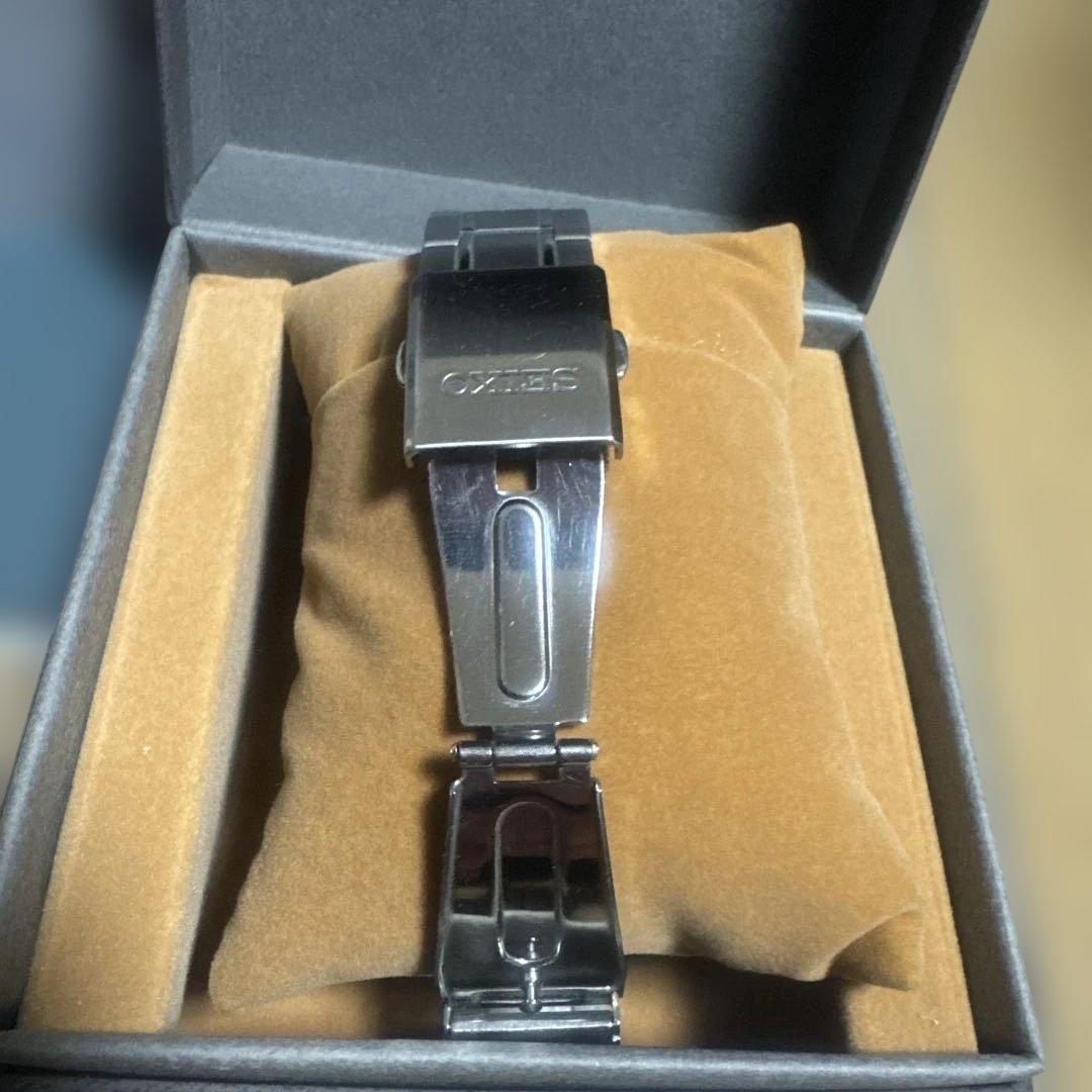 SEIKO　sbtr013 クロノグラフ 腕時計 ブラック