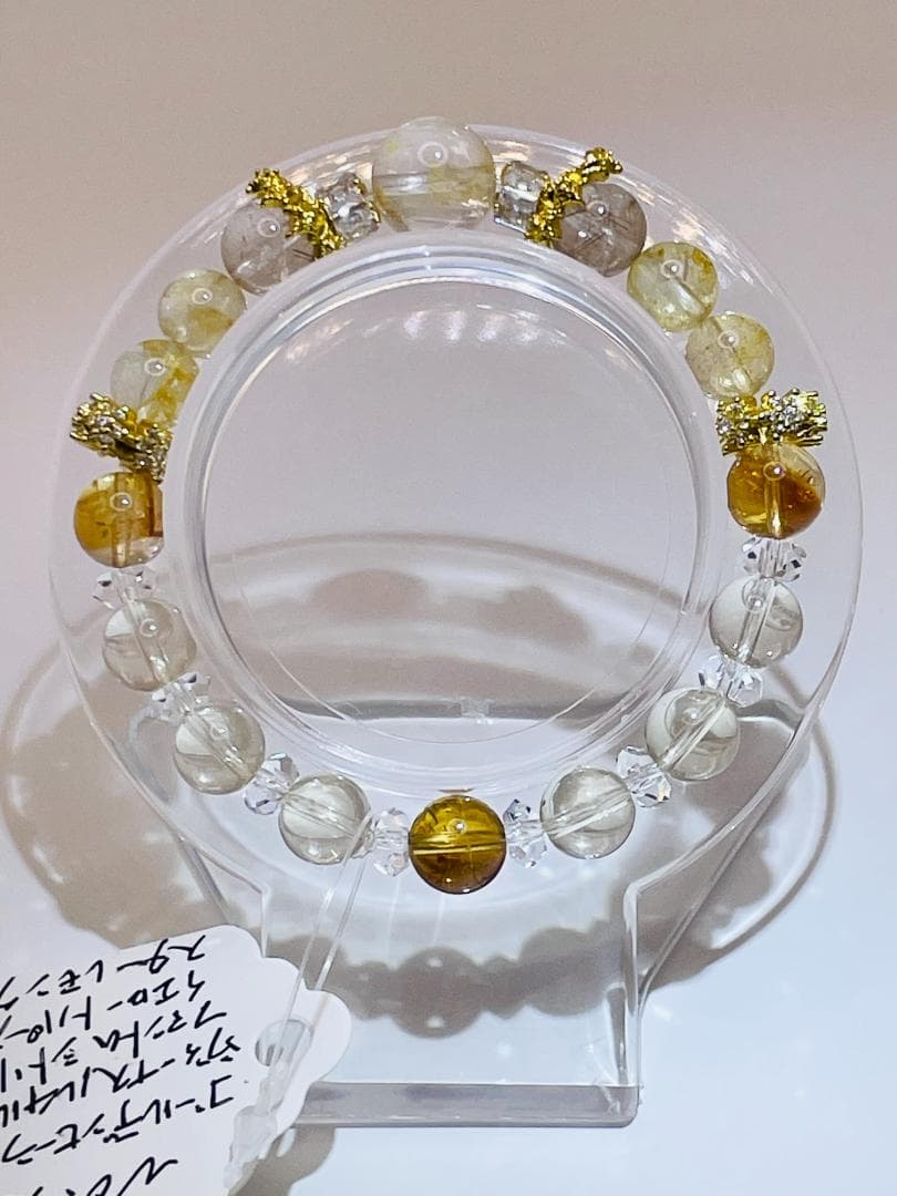 【ゴールデンヒーラー/ヴィーナスルチル/ファントムシトリン etc】内径15cm