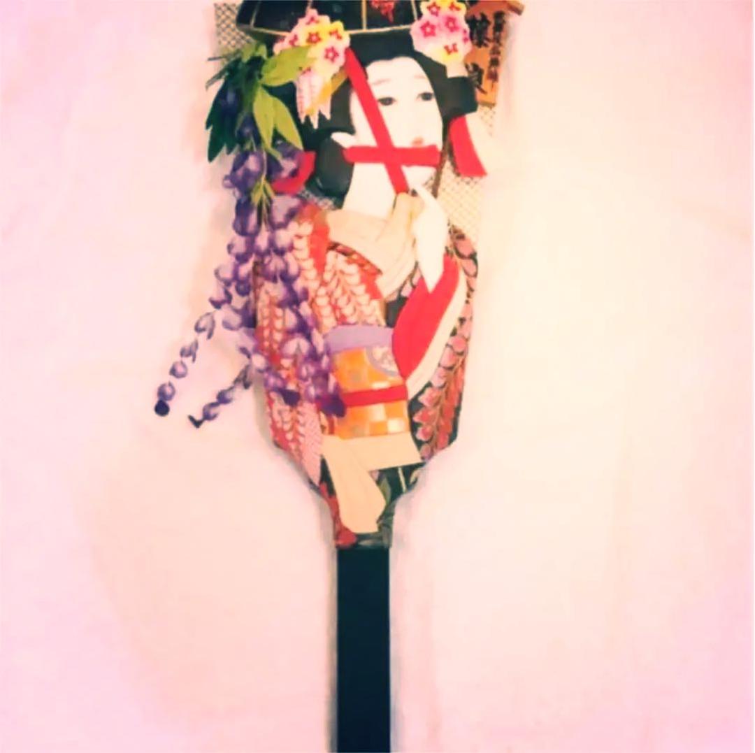 手作りの羽子板です。