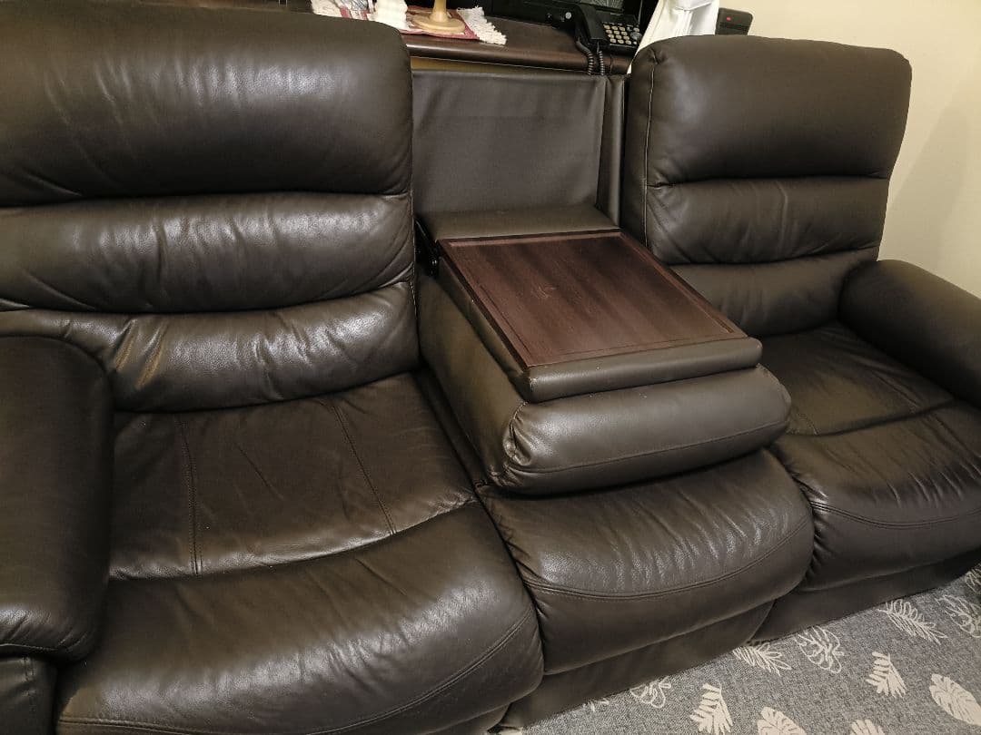 NITORI 3人用電動リクライニングソファ