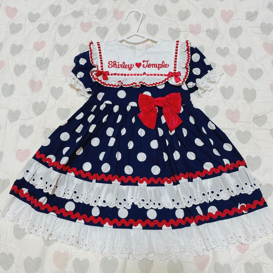 新宿伊勢丹限定ドットワンピース/シャーリーテンプル
