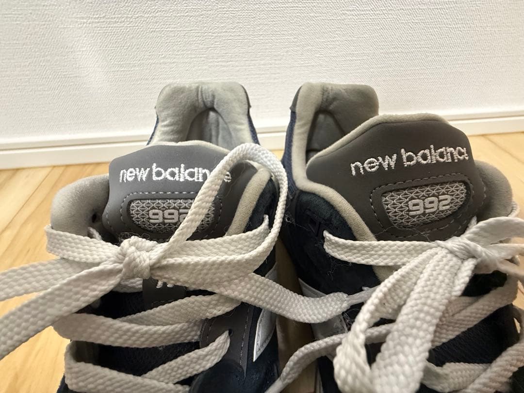 new balance 992 ネイビー