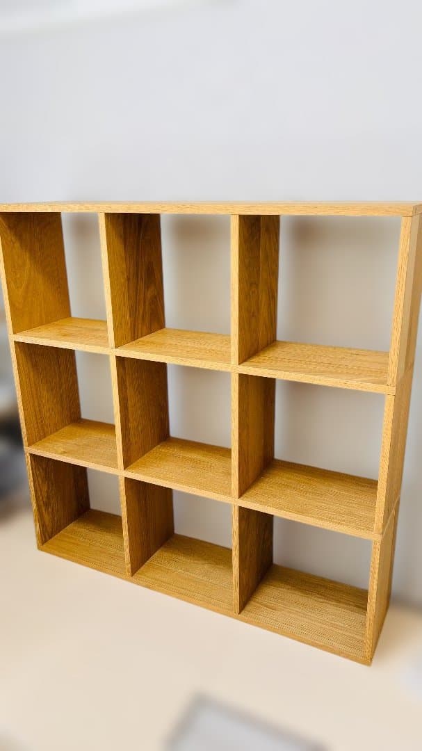 無印良品 スタッキングシェルフセット・３段×３列・オーク材