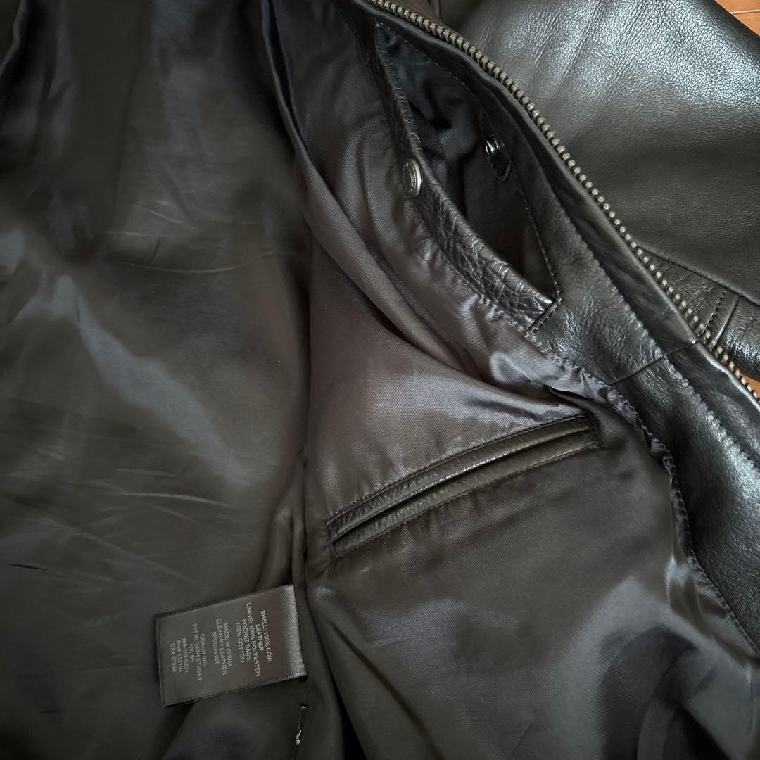 COACH レザージャケット